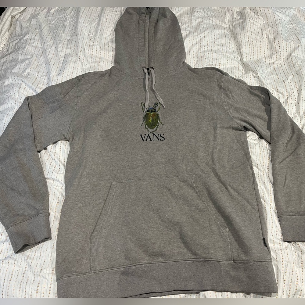 Vans Gray Scarab Beetle Hoodie for Men Large
